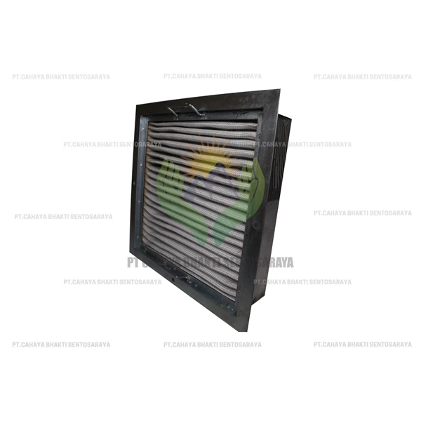 Filter Panel Bingkai Logam Untuk Pembersih Udara