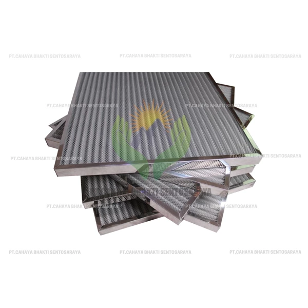 Stainless Steel Frame Washable Panel Filter