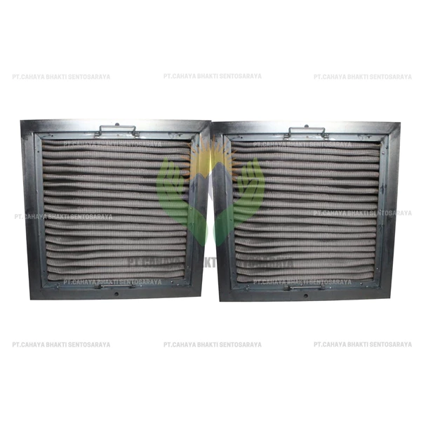 Pre Filter AHU Washable Pleated Panel Metal Frame