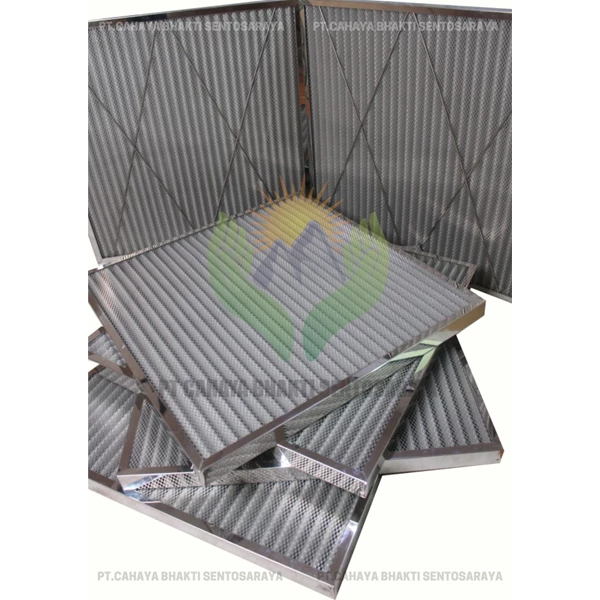 Industrial Panel Filter With Stainless Steel Frame