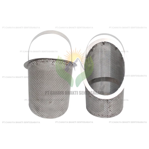 304 Stainless Steel Media Basket Type Filter