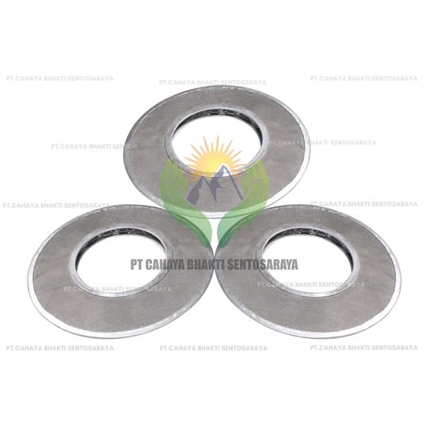 Disc Filter Bulat Logam Stainless Steel Kualitas Tinggi 