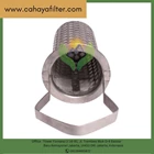 Stainless Steel Basket Oil Filter For Industry 1