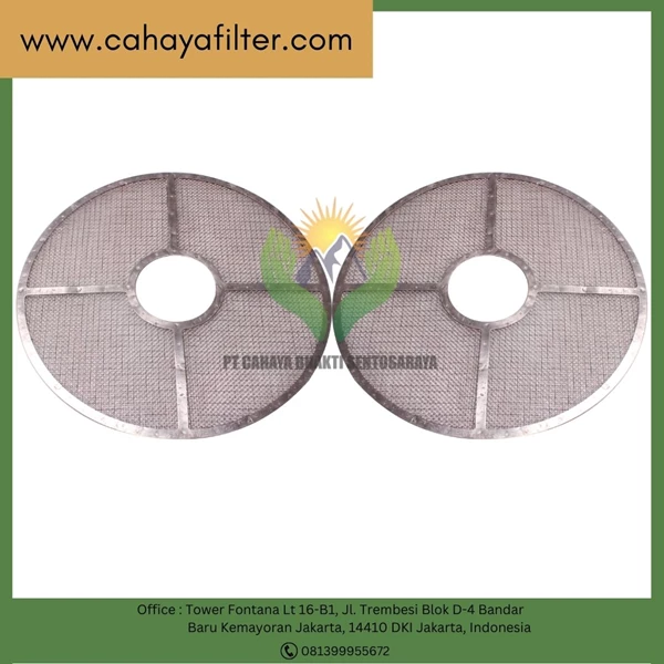 Industri Filter Disk Bahan Kimia Logam