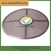 20 Mikron Stainless Steel Wire 304 Filter Disc Bulat