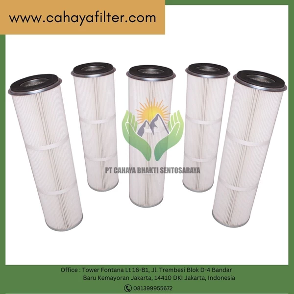 Pleated Polyester Dust Collector Air Filter Cartridge 