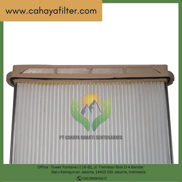 Filter Panel Lipit Karton Efisiensi Utama HVAC