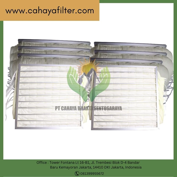 Intake Panel Air Filter For Ventilation System 