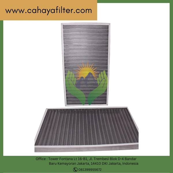 Alumunium Frame Plate Panel Air Filter