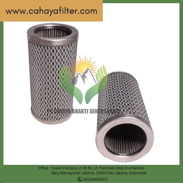 100 Micron Wire Mesh Replacement Suction Oil Filter Element