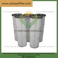 Bahan Kartrid Filter Poliester Prefilter Filter Udara Dapat Dicuci