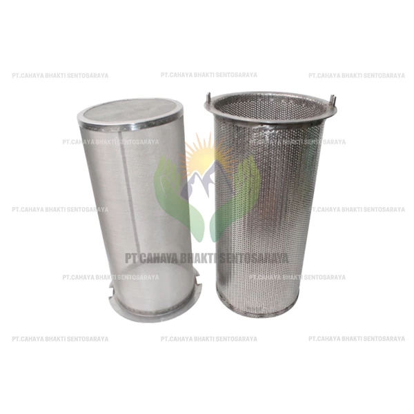 Cleanable Perforated Stainless Steel Filter Strainer